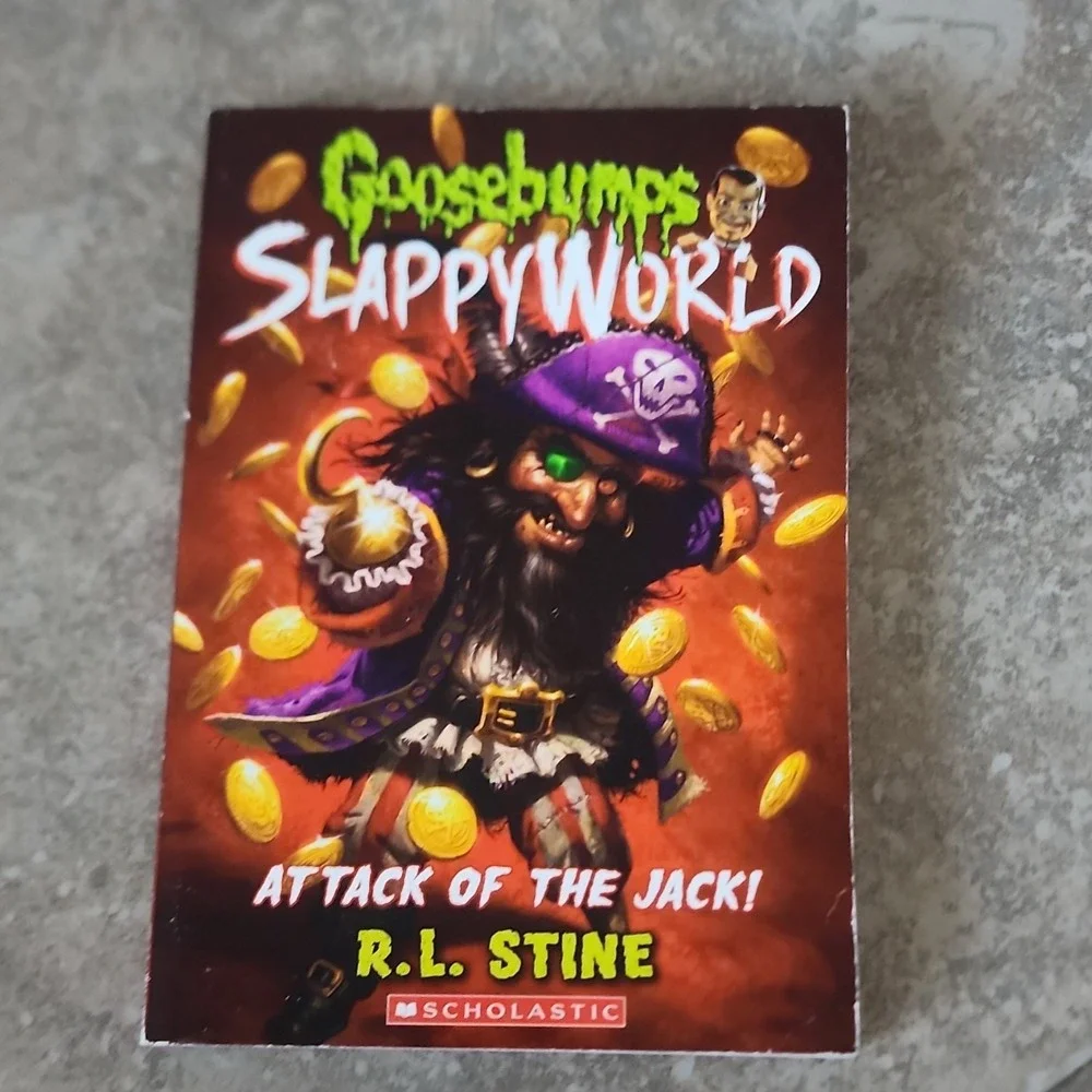 Goosebumps SlappyWorld Attack of the Jack! by R.L. Stine PB Scholastic Ages 9-12